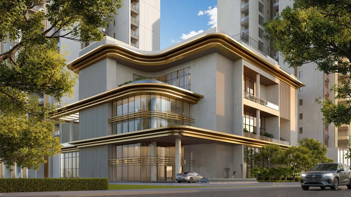 Godrej Samaris clubhouse architecture